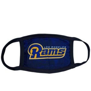 Rams Blue Stretch sports face mask